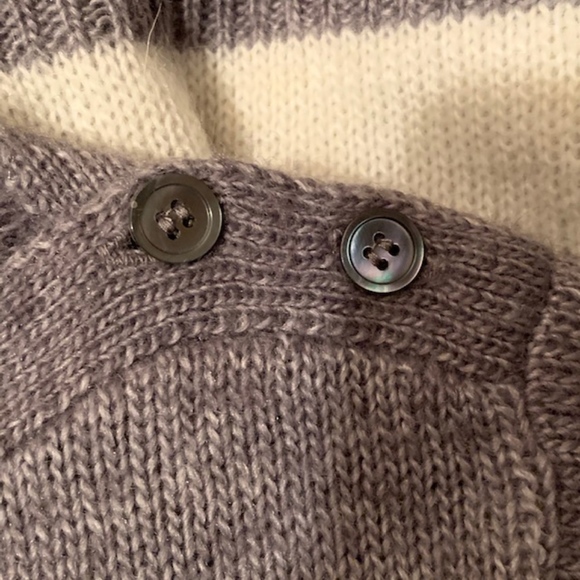 NWOT, J.Crew Striped Boatneck Sweater - Picture 4 of 8